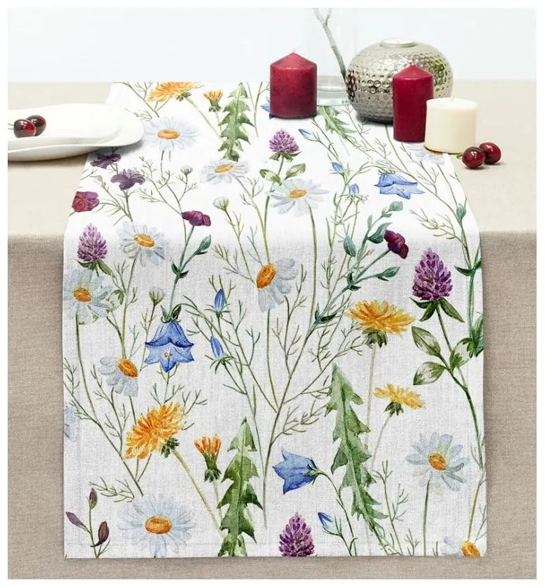 Asztali futó 40x130 cm Meadow Flower – Mila Home