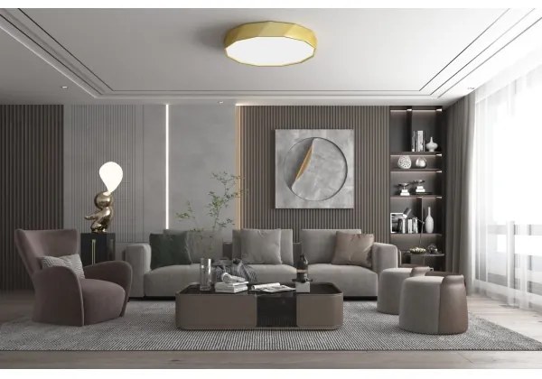 Immax NEO 07132-G80 DIAMANTE LED mennyezeti lámpa 60W 230V + Tuya ZigBee DO