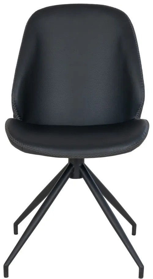 Fekete étkezőszék szett 2 db-os Monte – House Nordic