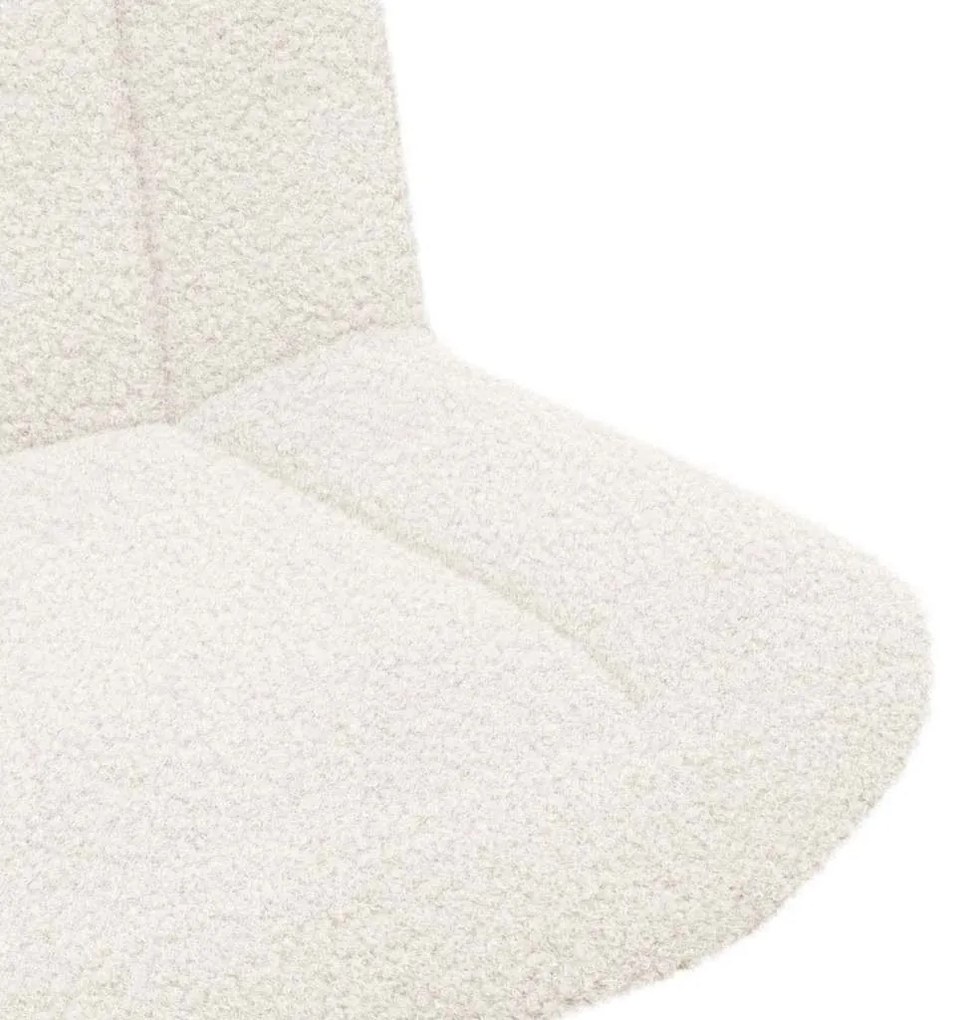 Forgószék Krém 63 x 75 x 76 cm Báránybőr