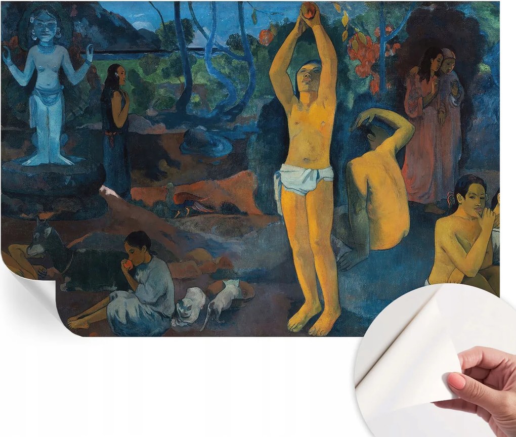 Öntapadós Dekoratív Fotótapéta Hálószobába Trópusi harmónia 104x70