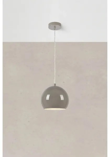 Markslöjd 108989 - Kábeles függeszték POP 1xGU10/7W/230V átmérő 20 cm szürke