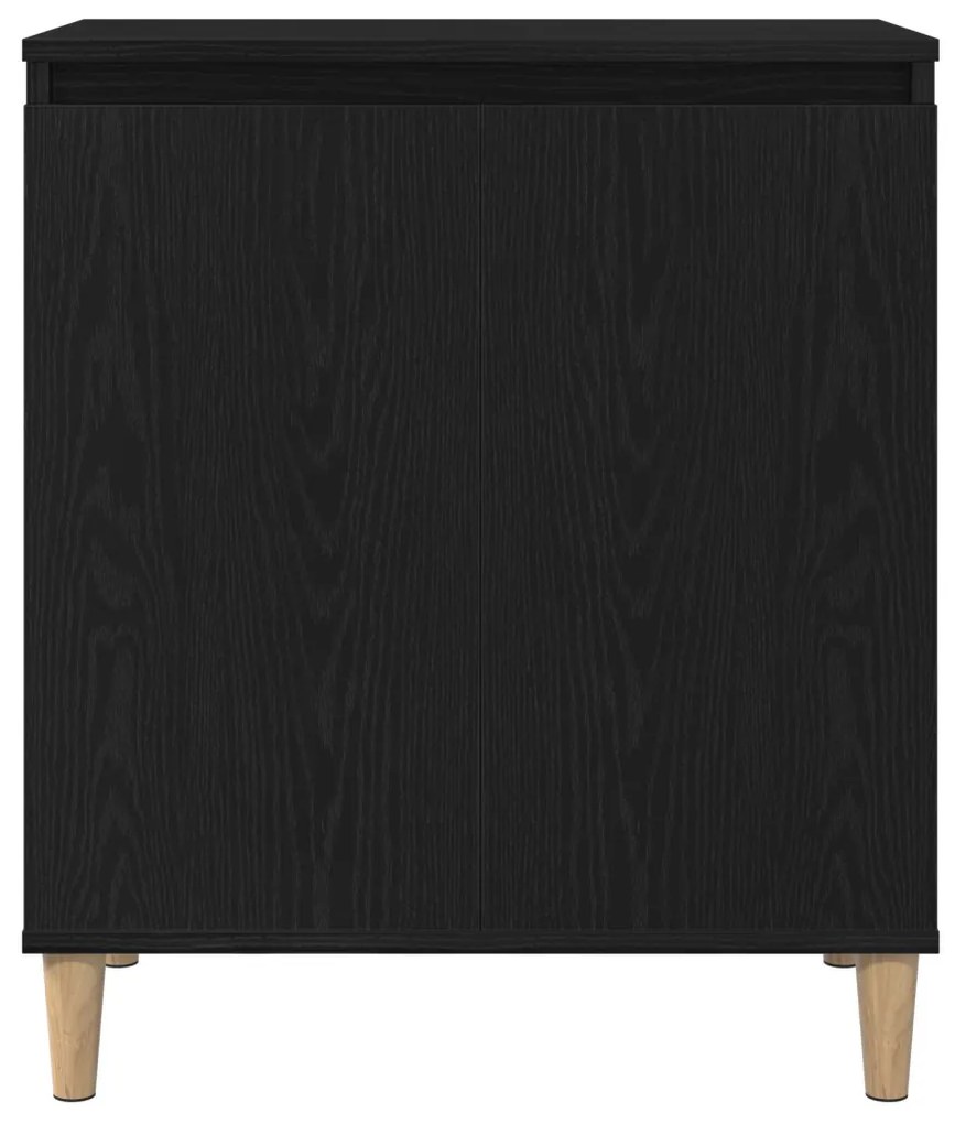 Fekete tölgy büfé 60x35x70 cm Szerelt fa