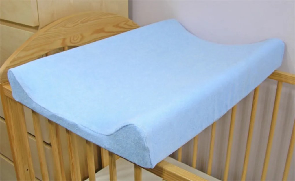 Baby Nellys Jersey huzat pelenkázó alátéthez, 60cm x 80cm - kék