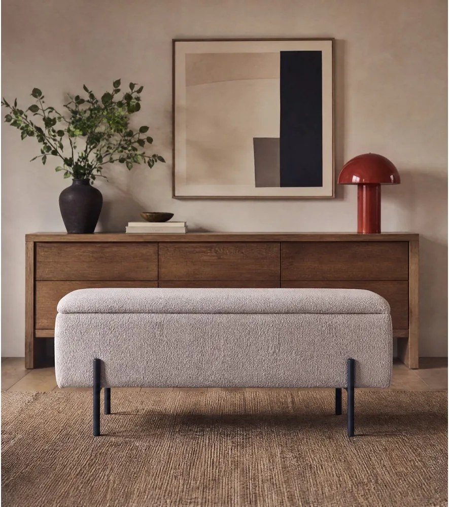 Bézs buklé pad Watford – House Nordic