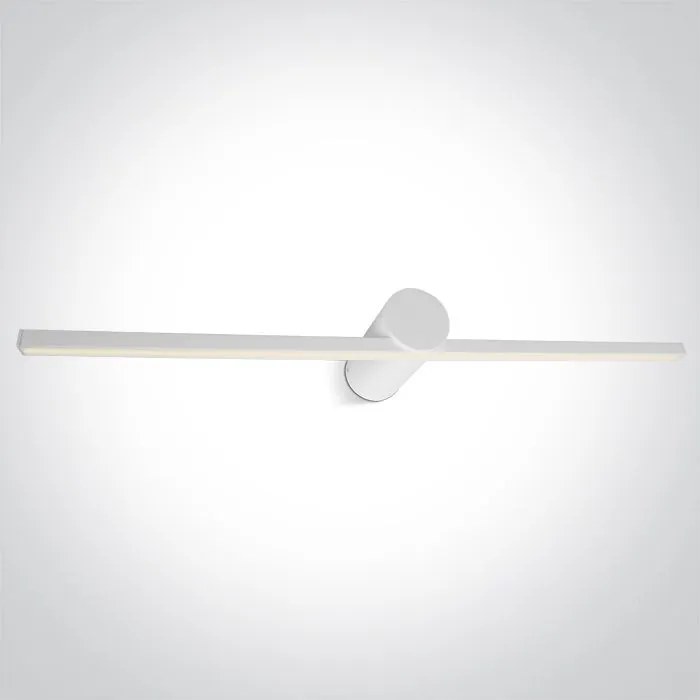 One Light Slim Mirror Lights 38114N/W/W Fali lámpa 1x14W/LED 3000K 1200lm IP44