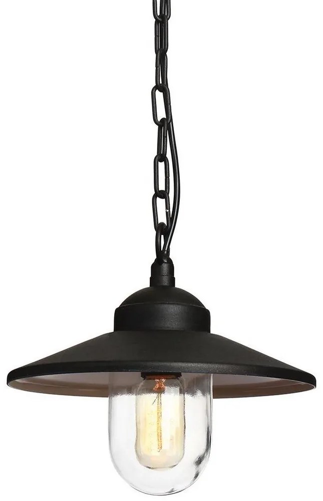 Elstead - Kültéri csillár láncon KLAMPENBORG 1xE27/60W/230V IP44