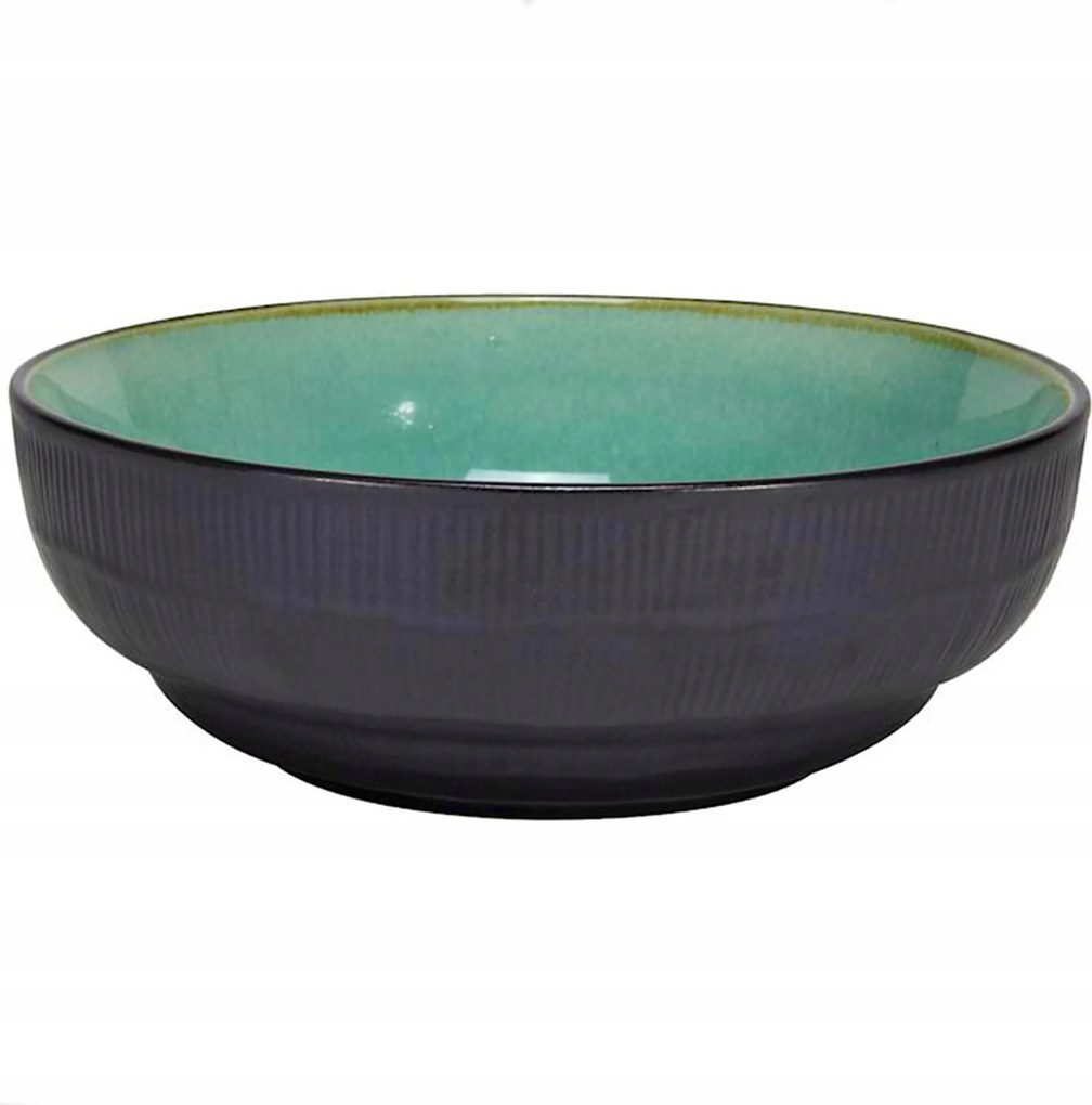 Tál Kis Húsleveses Tál Leveses Tányér 17 cm Black Jeans Türkiz