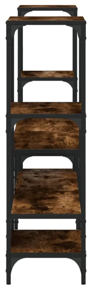 füstös tölgy színű szerelt fa TV-szekrény 206,5 x 28,5 x 95 cm