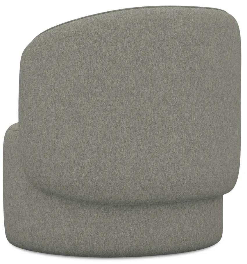 Szürke fotel Ipo – Makamii