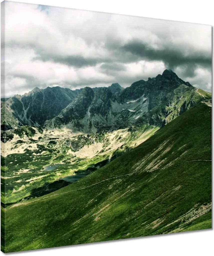 Vászonkép 50x50 Tátra Lengyel hegyek Kilátás