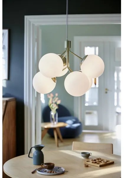 Nordlux - Csillár zsinóron IVONA 6xE27/28W/230V arany