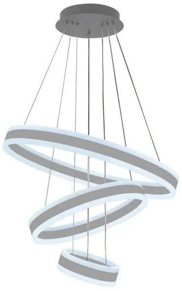 LED állítható fényerejű csillár kábellel LED/165W/230V 3000-6500K + DO