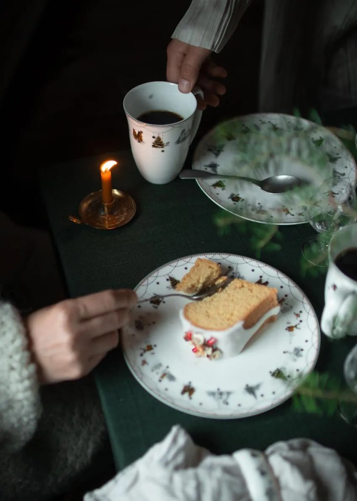 Story plate 20 cm Julemorgen kollekció - Wik & Walsøe