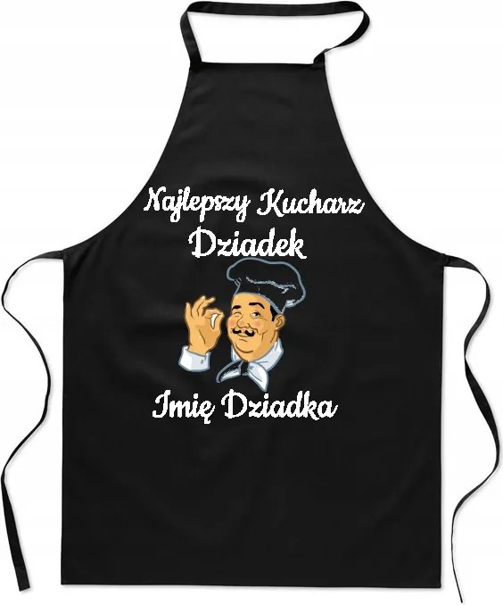 Konyhai kötény Legjobb Szakács Nagypapa Nagypapa neve Nagypapa napja