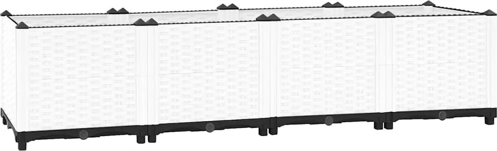 vidaXL polipropilén magaságyás 160 x 40 x 38 cm