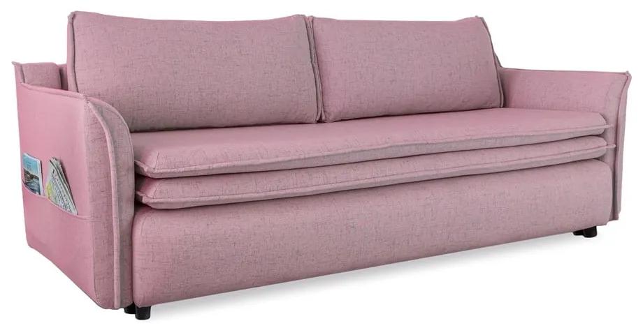 Charming Charlie rózsaszín kinyitható kanapé - Miuform