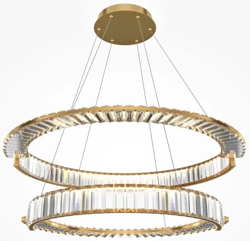 Maytoni P097PL-L90G4K - LED Csillár zsinóron KRONE LED/90W/230V átm. 80,5 cm arany