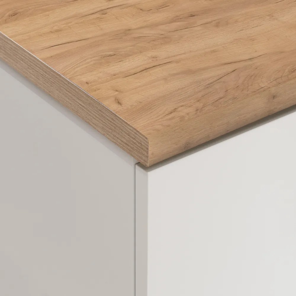 Munkalap, K003, vastagság 3,8 cm, craft arany tölgy