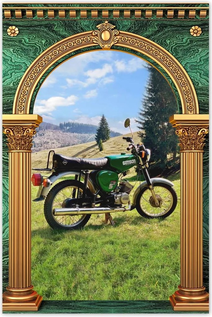Poszterek 80x120 Simson S51 Electronic