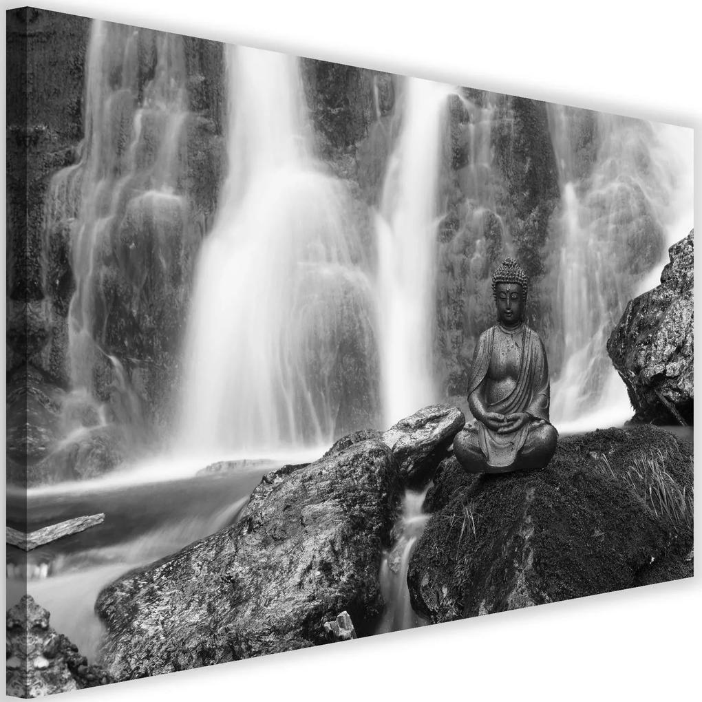 Modern kép 120x80cm &#8211; Buddha Waterfall 