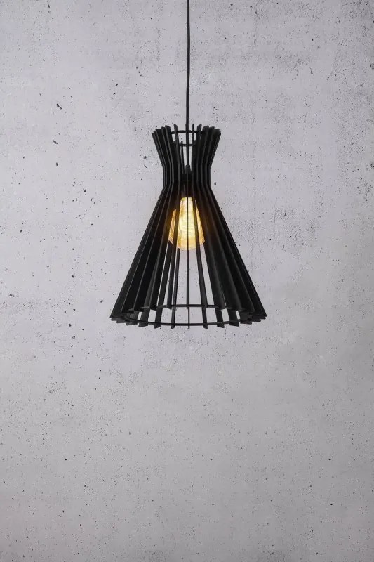 NORDLUX 2112453003 GROA Egyágú Függesztett Lámpa Fa E27 IP20