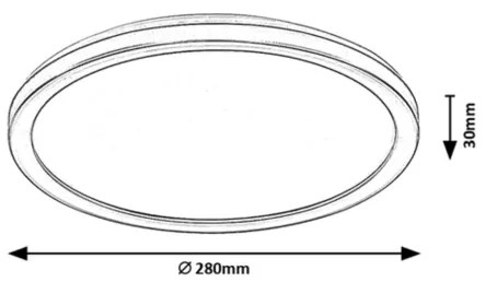 Rabalux 7774-LED Dimmelhető kültéri lámpa LED/15W/230V Wi-Fi Tuya IP44 + távirányító