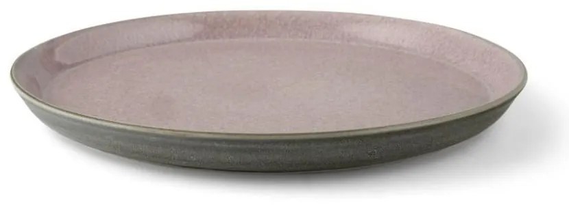 Rózsaszín-szürke kőedény tányér ø 27 cm Gastro Grey/Light Pink – Bitz