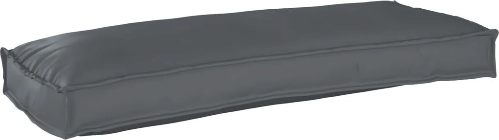 vidaXL Párna Antracit 100 x 40 x 8 cm Oxford Szövet