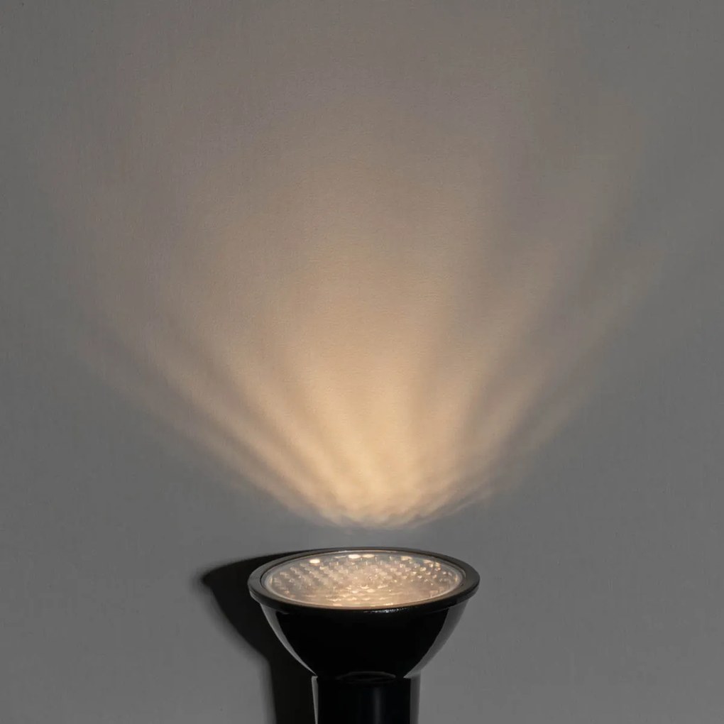 5 darabos GU10 3 lépésben dimmelhető LED izzó készlet 50 mm méhsejt mintával 6W 400 lm 3000K