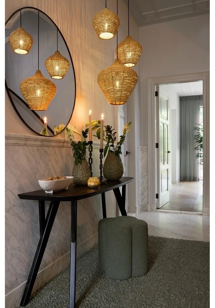 Fém dekoratív tál 15x38 cm Rosana – Light &amp; Living