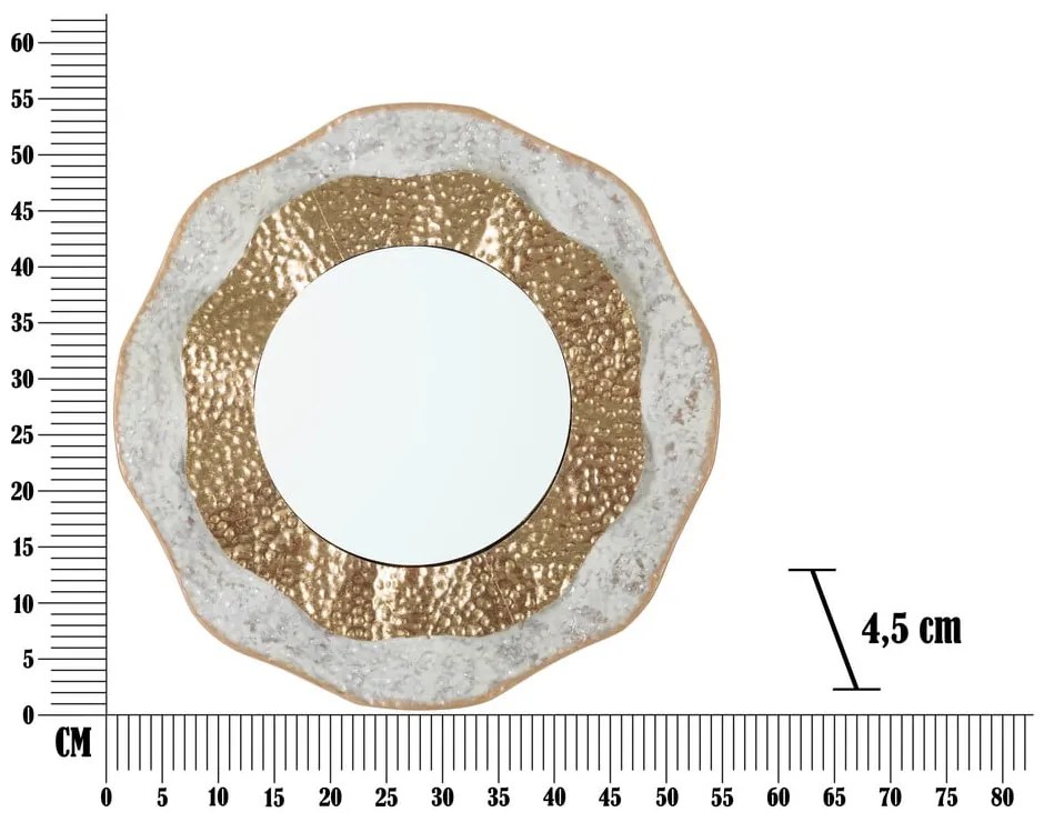 Fali tükör ø 54,5 cm Shai – Mauro Ferretti