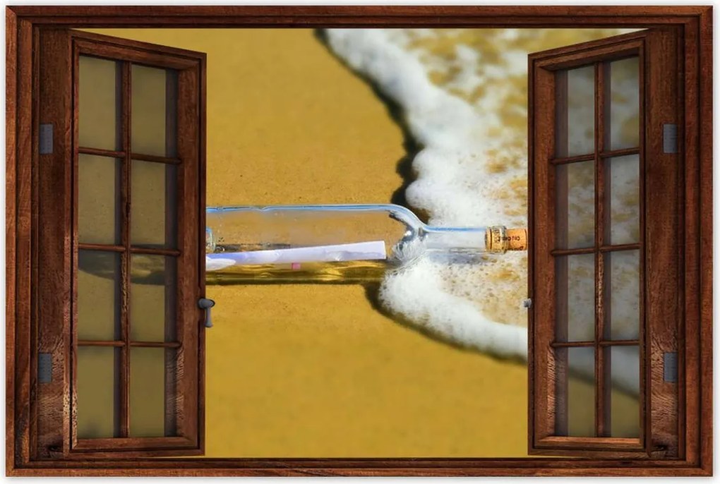 Poszterek 120x80 Dugós üveg Levél