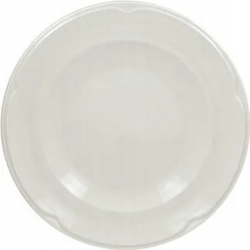 Porcelán Rak Anna lapostányér 24 cm elefántcsont