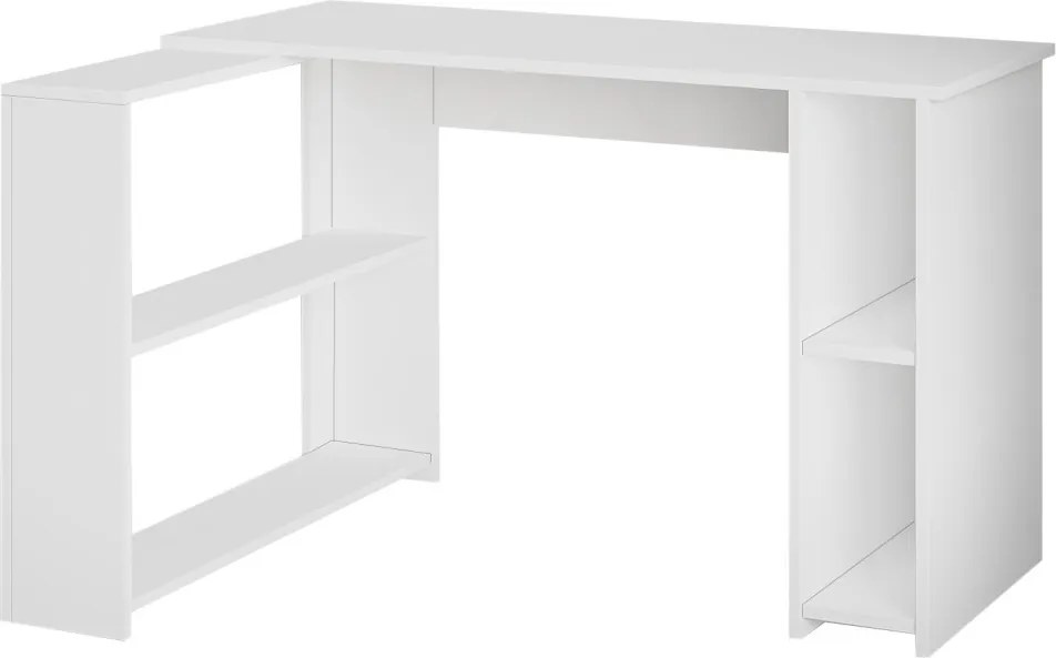 Razy íróasztal, fehér, 120 cm