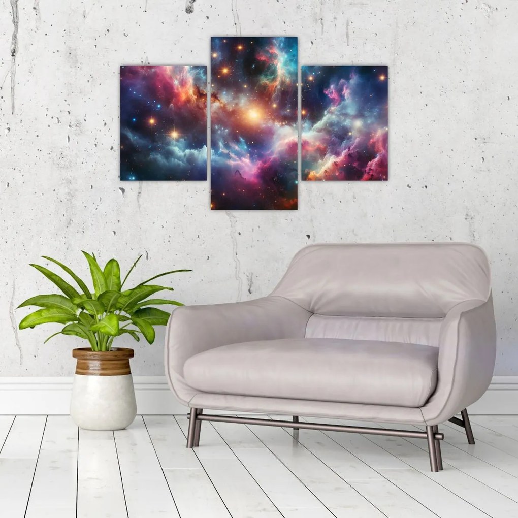 Kép - Sötét univerzum (90x60 cm)