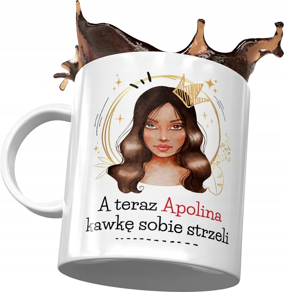 Bögre Apollónnak Feleség Barátnőjének Ajándék Nyomtatott Fotóval