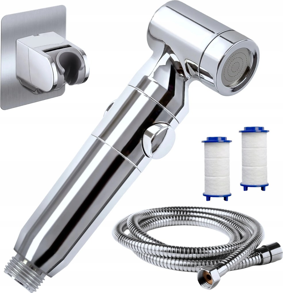 Kézi bidé szűrővel Bidé zuhany Fülhallgató Tömlő tartó Wc szett