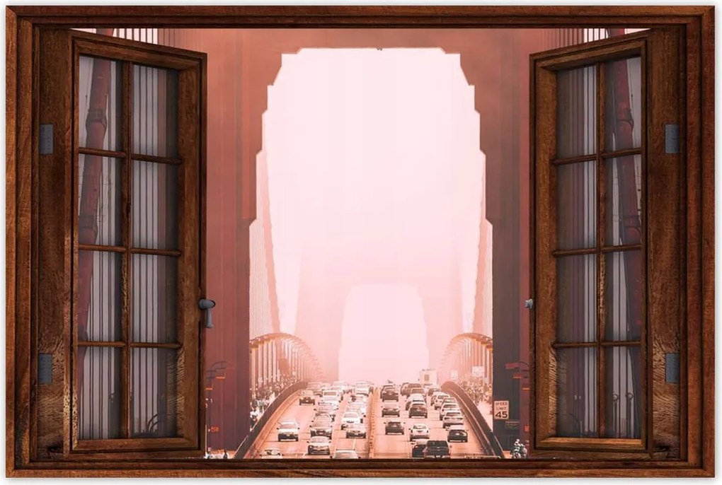 Poszterek 90x60 Városi táj Kilátás