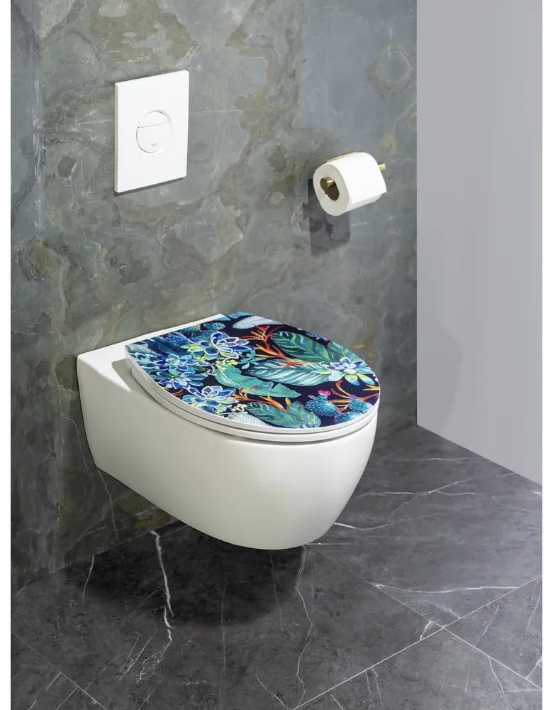 WC-ülőke automatikus záródással 37,5 x 44,5 cm Manaus – Wenko