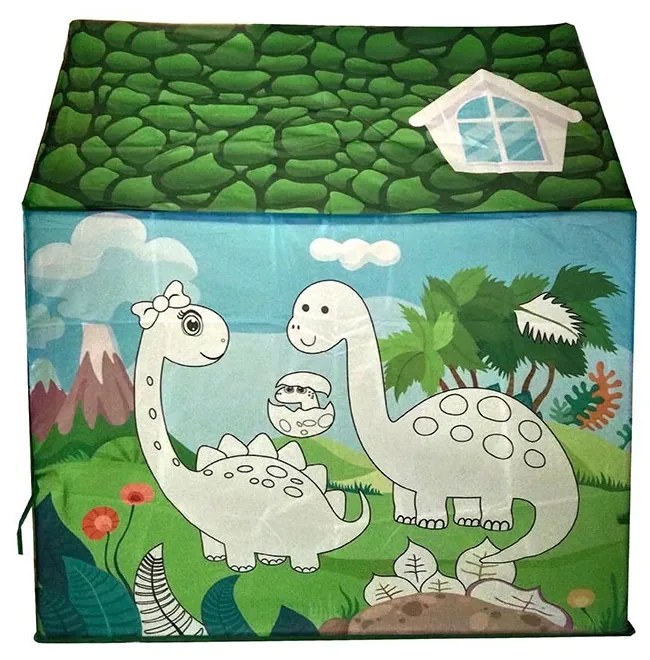 Kiszínezhető játék sátor több típusban-dinoszaurusz