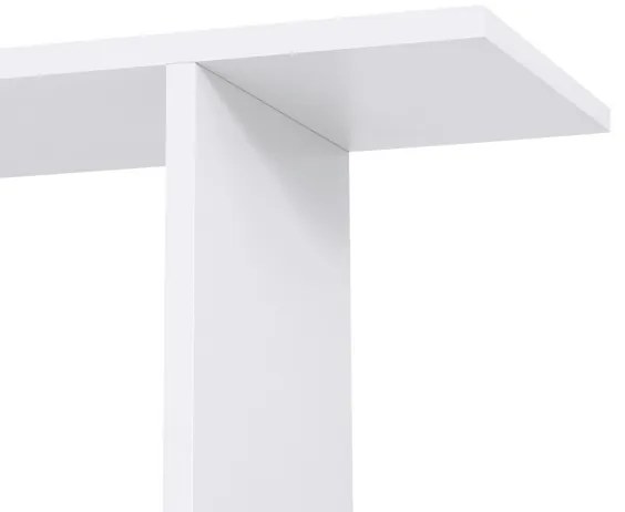 LIVARO fehér könyvszekrény