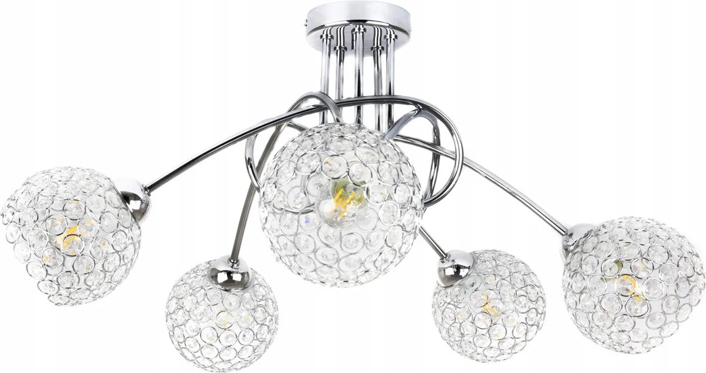 Mennyezeti Lámpa Lógó Csillár Kristályok Led