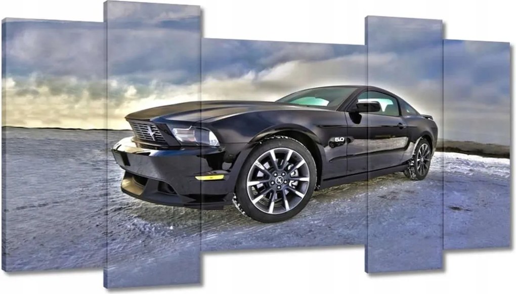 Képek 120x65 Ford Mustang a hóban Autó Klasszikus Made in Usa