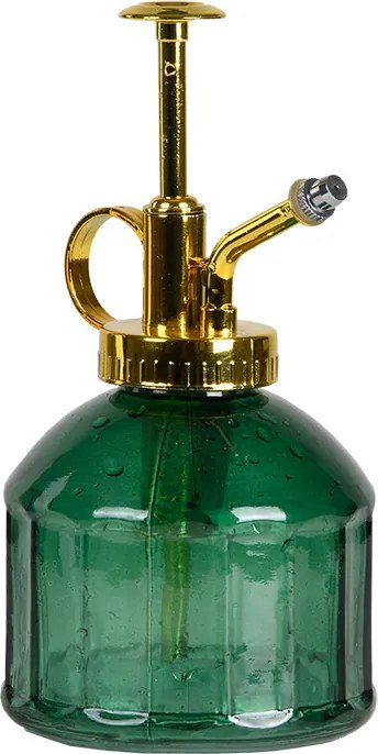 Klasszikus növénypermetező üvegből, 0,2 literes, zöld