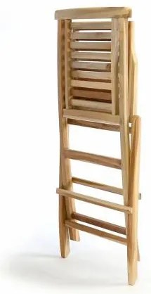 DIVERO Kerti szék összecsukható "Hantown"