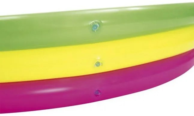 Inflatable rainbow pool 152cm Bestway 51103