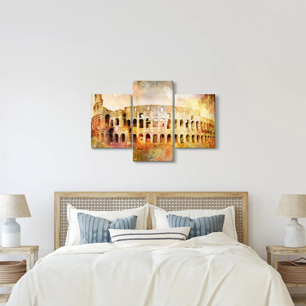 Kép - Digitális festészet, Colosseum, Róma, Olaszország (90x60 cm)