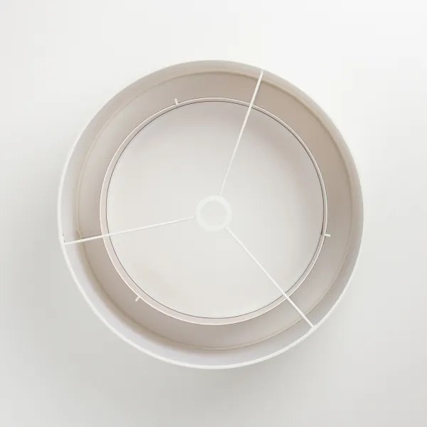 Brilagi - CERIA LED felületre szerelhető csillár 1xE27/40W/230V Ø 50 cm fehér/bézs