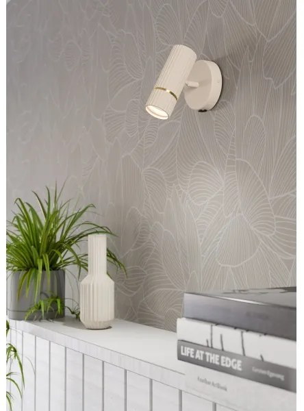 Eglo 901153 - LED fali lámpa CAMINIA 1xGU10/5W/230V 3000K bézs